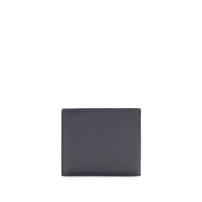 Cartera Ferragamo de piel de becerro azul Bos Taurus