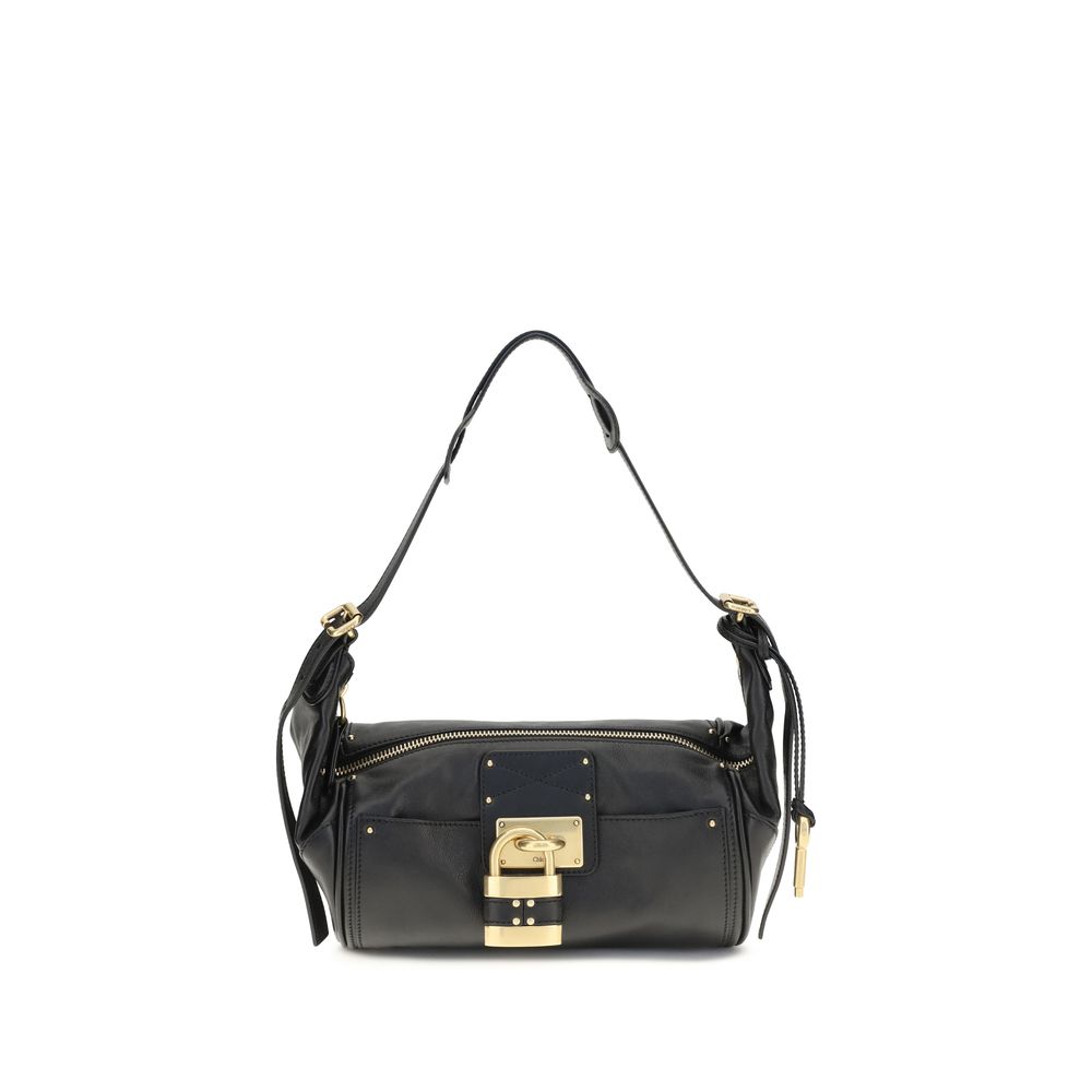 Bolso de Hombro Chloé de Piel de Becerro Negra Bos Taurus