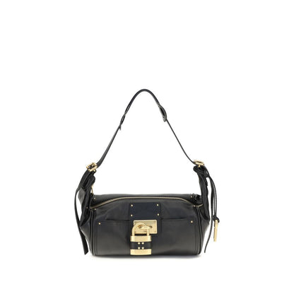 Bolso de Hombro Chloé de Piel de Becerro Negra Bos Taurus