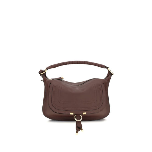 Bolso de hombro Chloé de piel de becerro Burdeos Bos Taurus