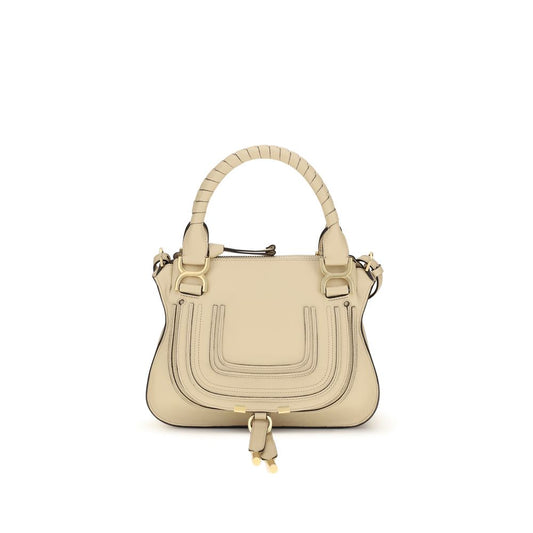 Bolso de mano Chloé de piel de becerro beige Bos Taurus