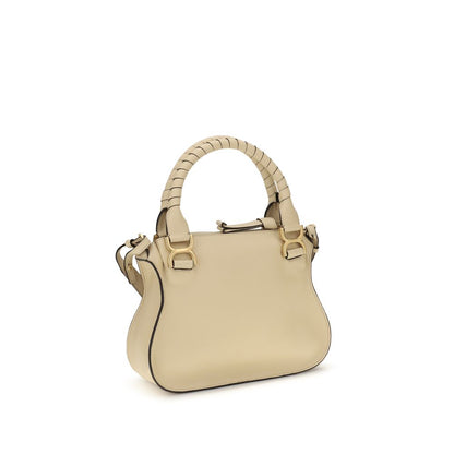 Bolso de mano Chloé de piel de becerro beige Bos Taurus