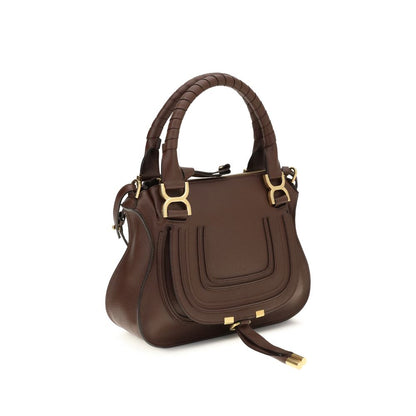 Bolso de mano Chloé de piel de becerro marrón Bos Taurus