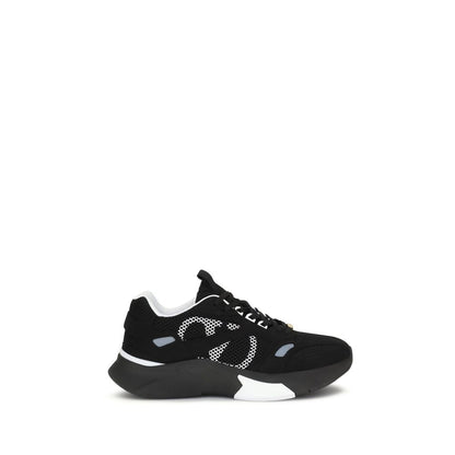 Baskets basses Valentino Garavani en tissu noir