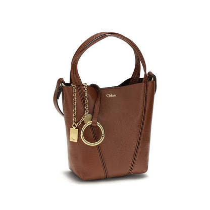 Sac À Bandoulière Chloé En Cuir De VeauMarron Bos Taurus