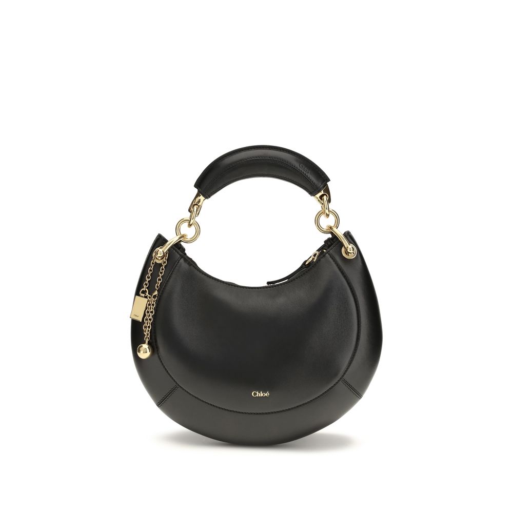 Bolso de Hombro Chloé de Piel de Becerro Negra Bos Taurus