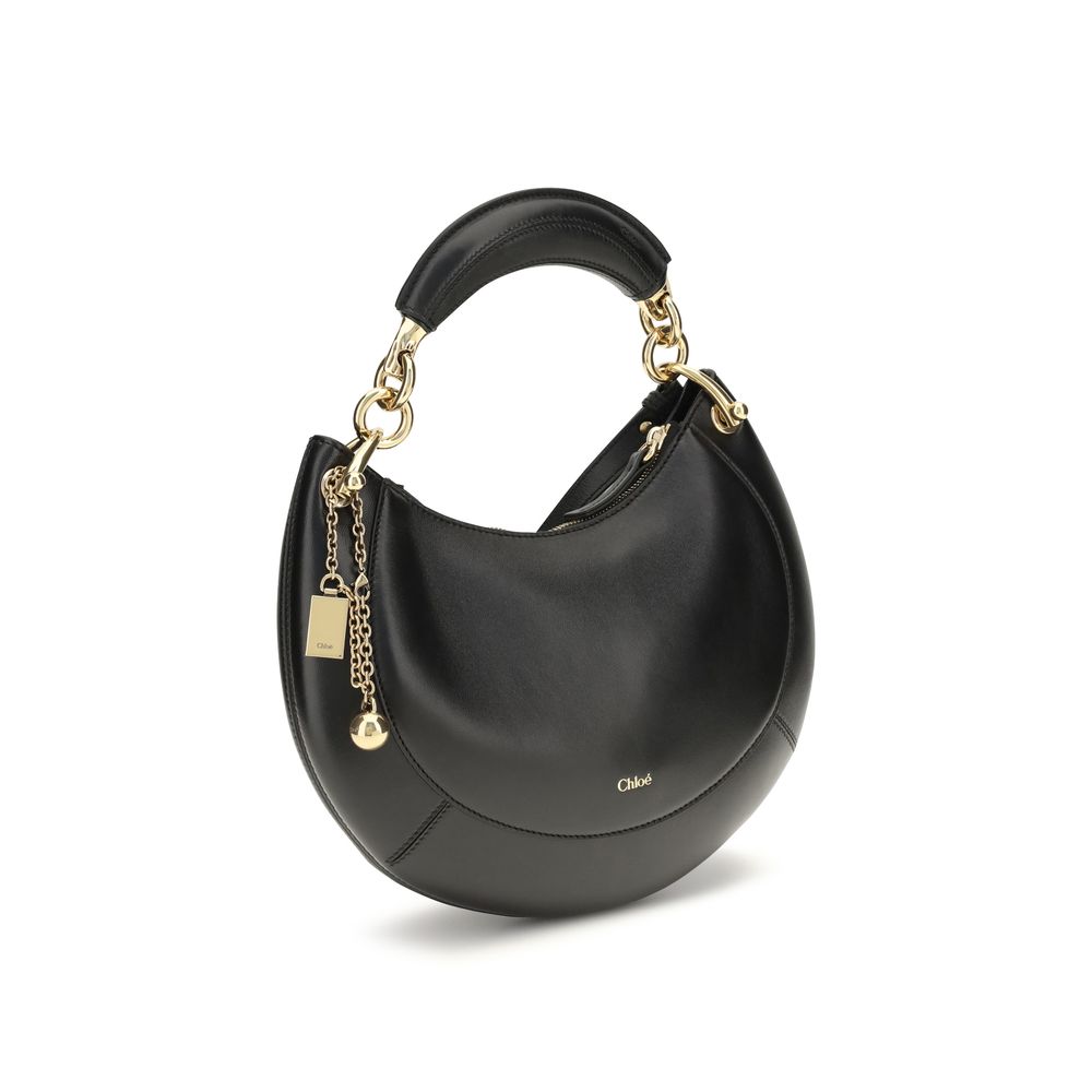 Bolso de Hombro Chloé de Piel de Becerro Negra Bos Taurus