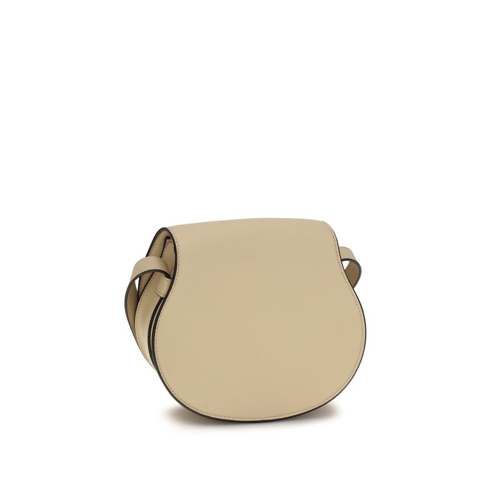 Bolso de hombro Chloé de piel de becerro beige Bos Taurus