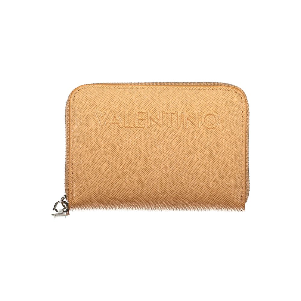 Cartera de mujer de poliuretano marrón Mario Valentino