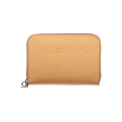 Cartera de mujer de poliuretano marrón Mario Valentino