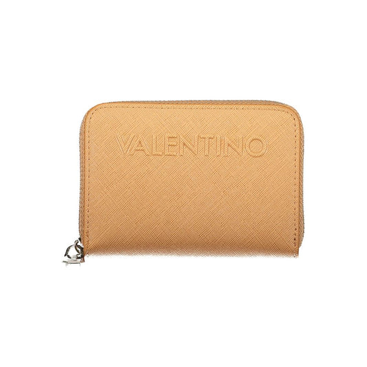 Cartera de mujer de poliuretano marrón Mario Valentino
