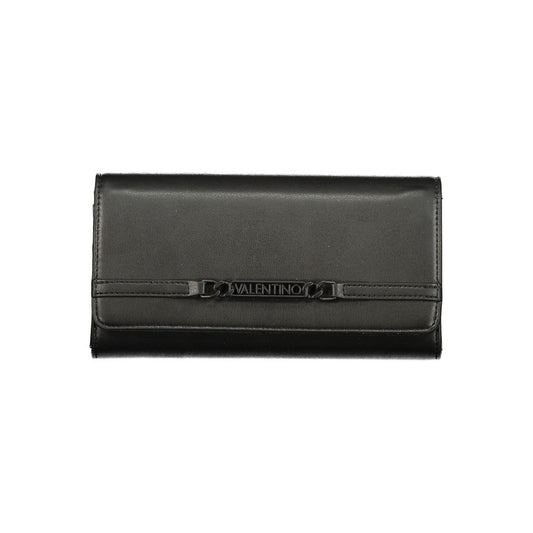 Portefeuille femme en polyuréthane Mario Valentino Nero