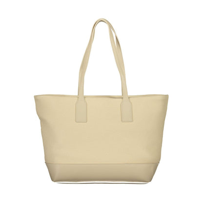 Bolso de mujer Mario Valentino de poliuretano beige