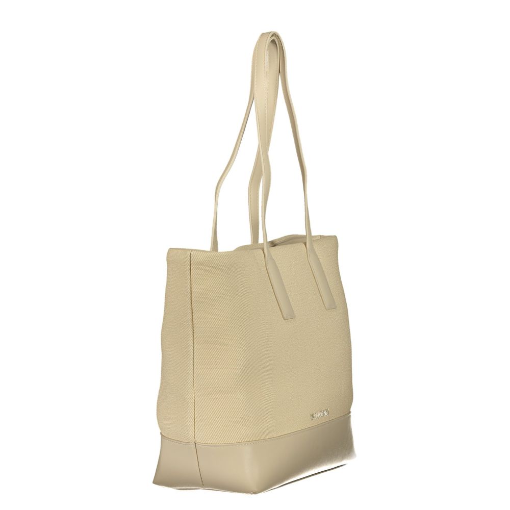 Bolso de mujer Mario Valentino de poliuretano beige