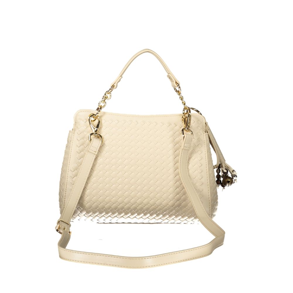 Bolso de mujer Mario Valentino de poliuretano beige