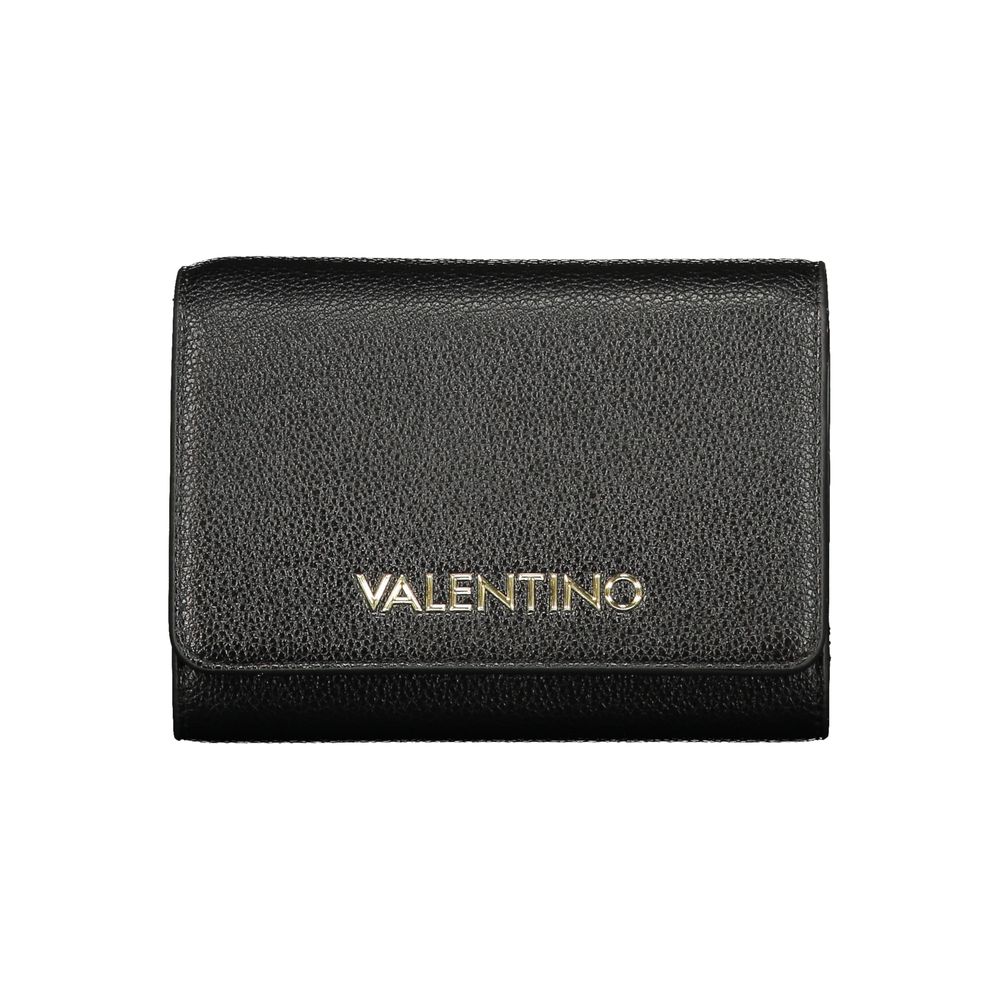 Cartera de mujer de poliuretano negro Mario Valentino