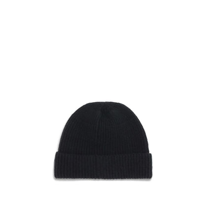 Gorro de lana negra Prada Oves Aries