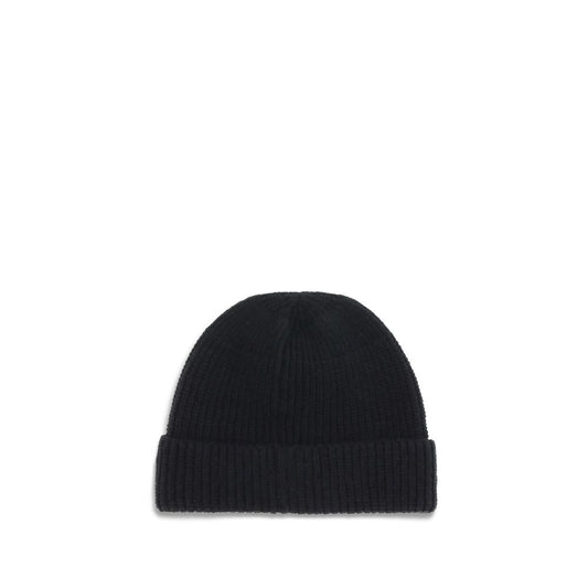 Gorro de lana negra Prada Oves Aries