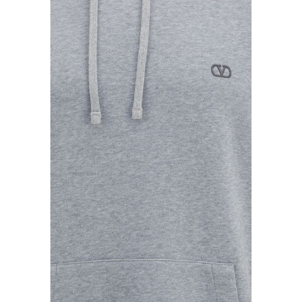 Sudadera Valentino Garavani de Algodón Gris