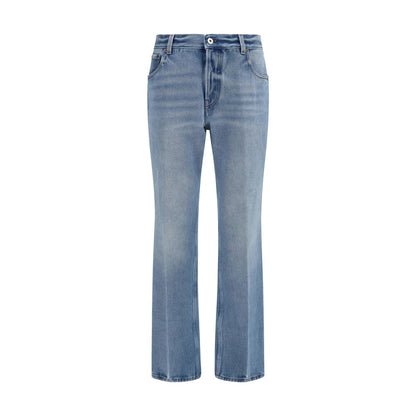 Jean Miu Miu bleu en polyester coupe décontractée