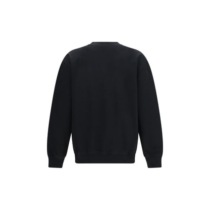Sweat-shirt Balmain en coton noir