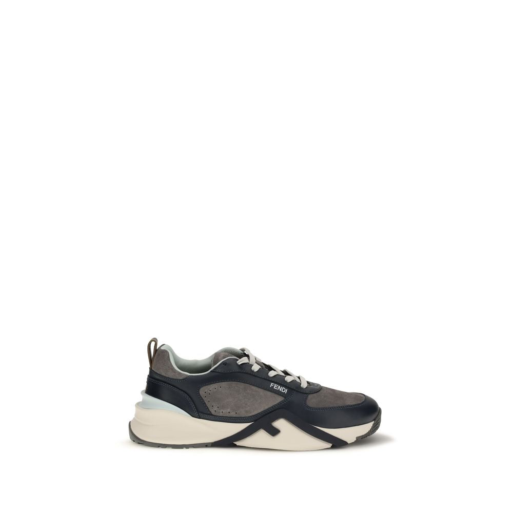 Baskets Fendi Multicolores Cuir De Veau Bos Taurus