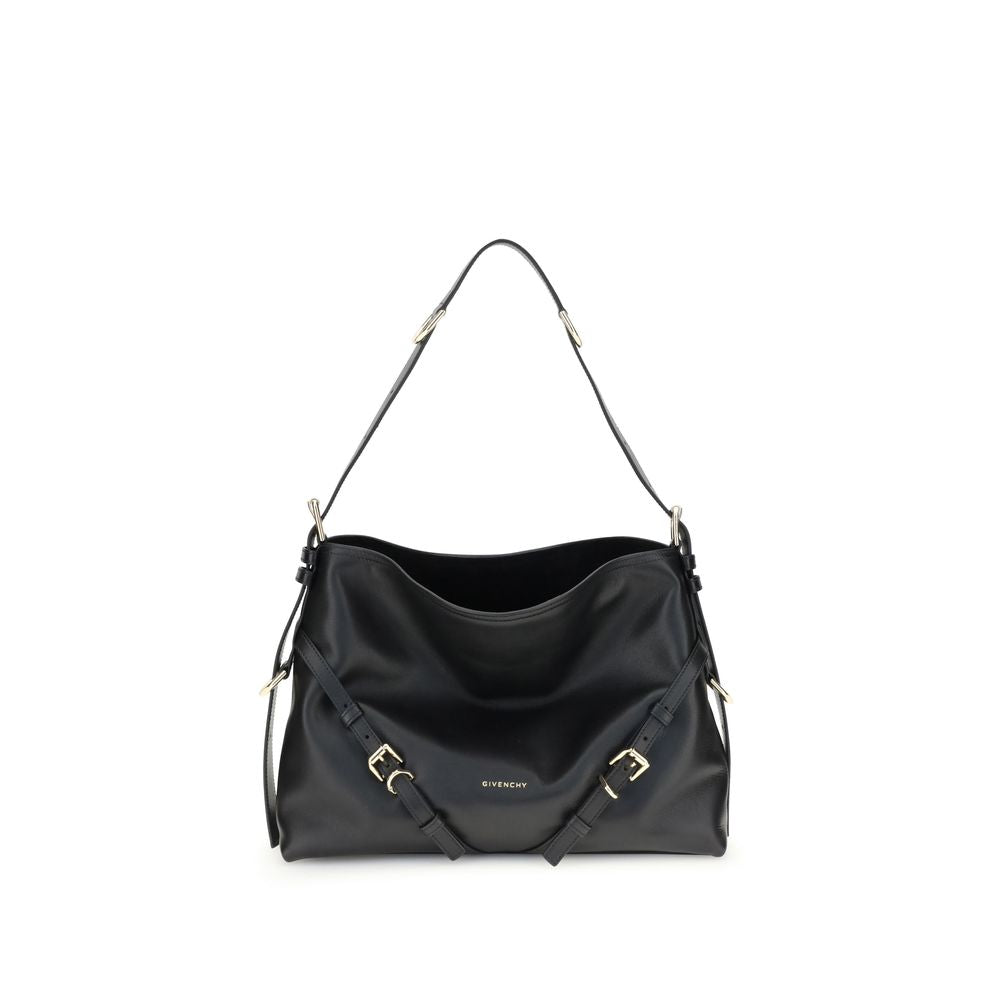 Bolso de mano Givenchy de piel de becerro negra Bos Taurus