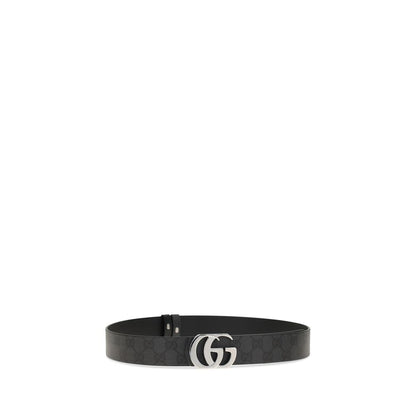 Cinturón Gucci de algodón negro