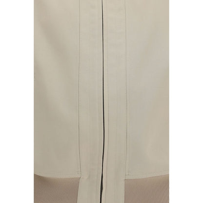 Chaqueta bomber Gucci de algodón beige
