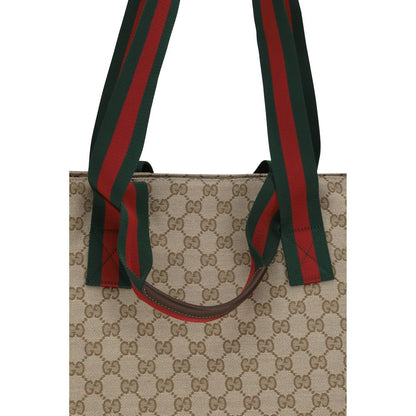 Sac bandoulière Gucci en polyester beige