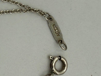Tiffany & Co. Bracelet à Double Chaîne en Argent pour Femme