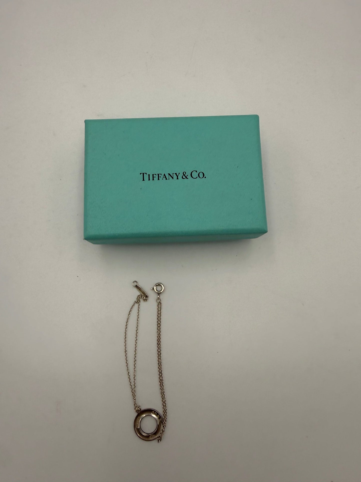 Tiffany & Co. Bracelet à Double Chaîne en Argent pour Femme