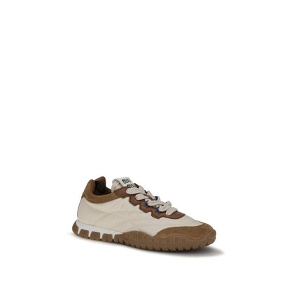 Zapatillas Deportivas Atléticas Miu Miu De Poliamida Beige