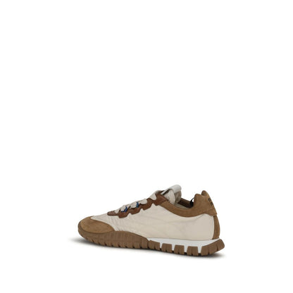 Zapatillas Deportivas Atléticas Miu Miu De Poliamida Beige