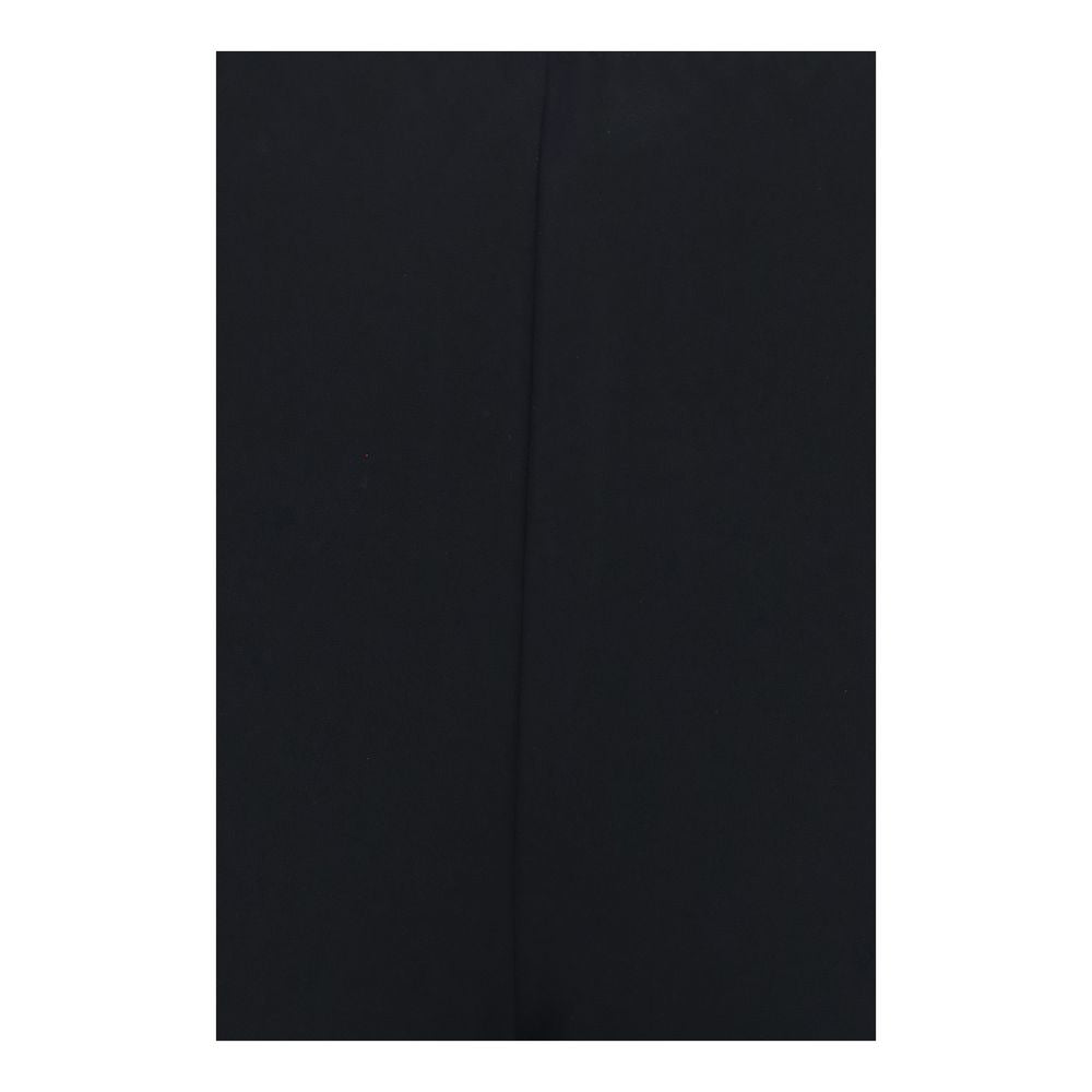 Gucci Black Viscose Flared Trousers