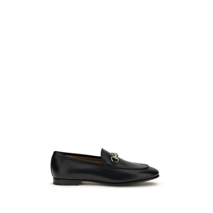Mocasines sin cordones Gucci de piel de becerro negra Bos Taurus