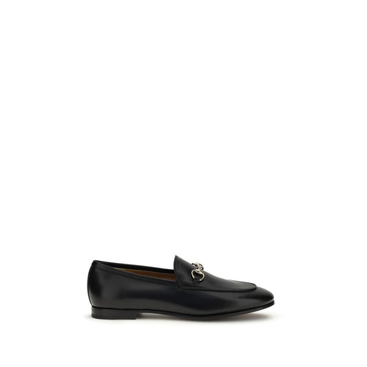 Mocasines sin cordones Gucci de piel de becerro negra Bos Taurus
