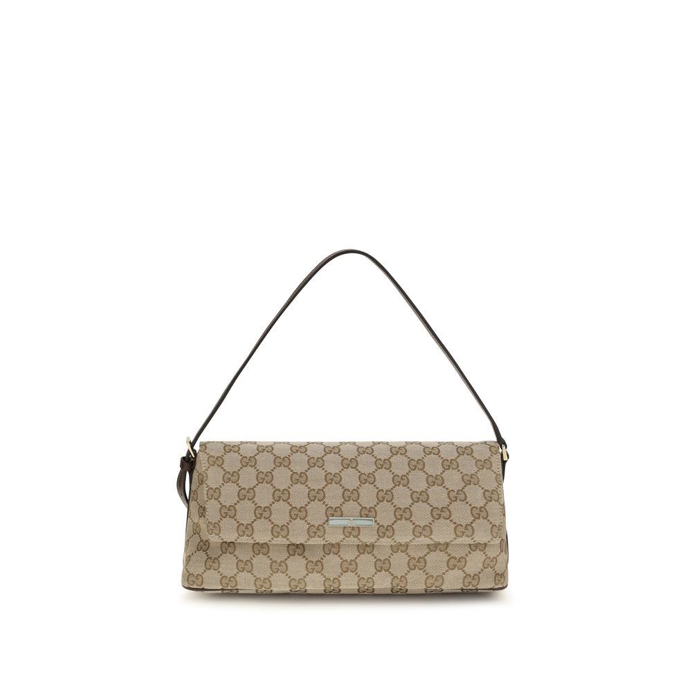 Gucci Bolso En Tejido Marrón - Diseño Equilibrado Madison