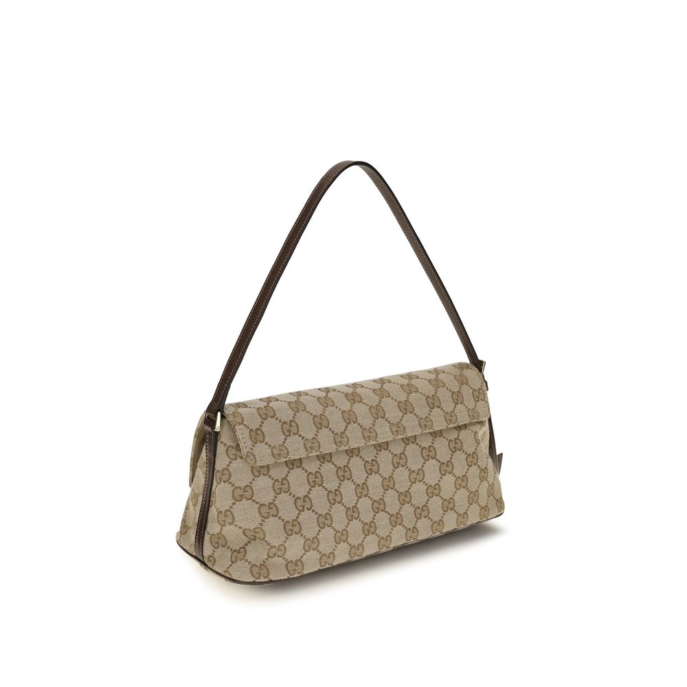 Gucci Bolso En Tejido Marrón - Diseño Equilibrado Madison