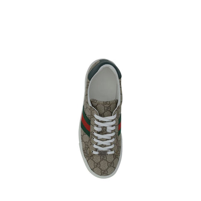 Zapatillas Deportivas Gucci Multicolor De Tejido Con Suela Plataforma