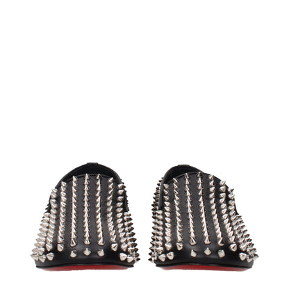 Mocasines sin cordones de piel negra Christian Louboutin