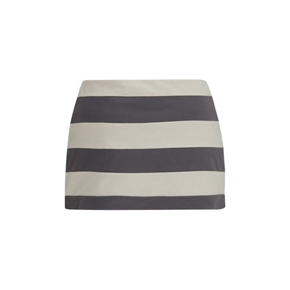 Miu Miu Multicolor Cotton Mini Skirt