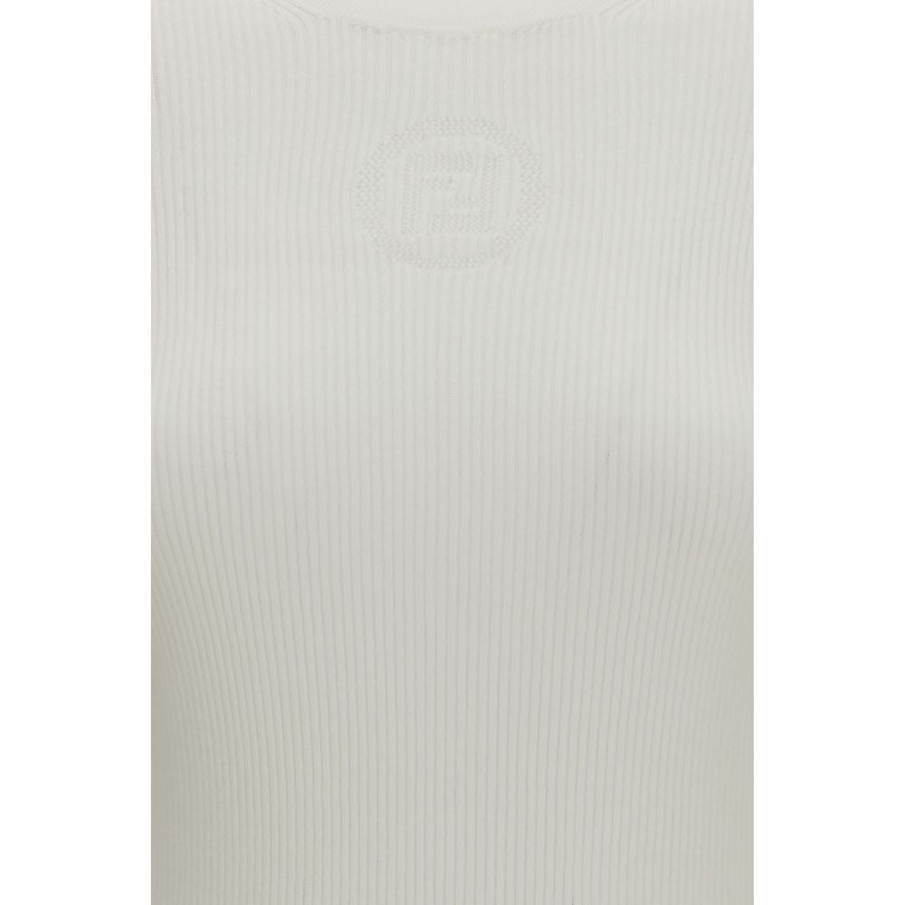 Fendi White Cotton Hoodie Contemporary Apparel