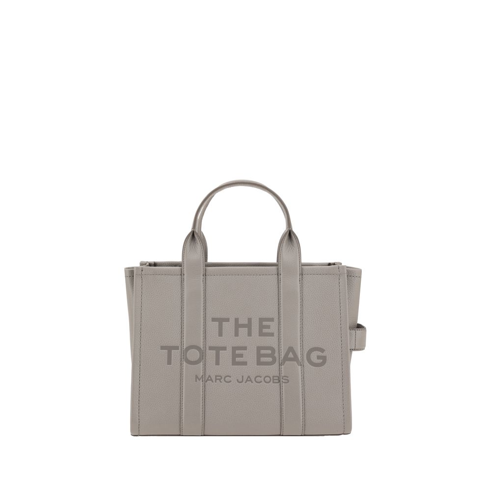 Sac cabas en cuir de veau gris à motif géométrique Marc Jacobs Bos Taurus