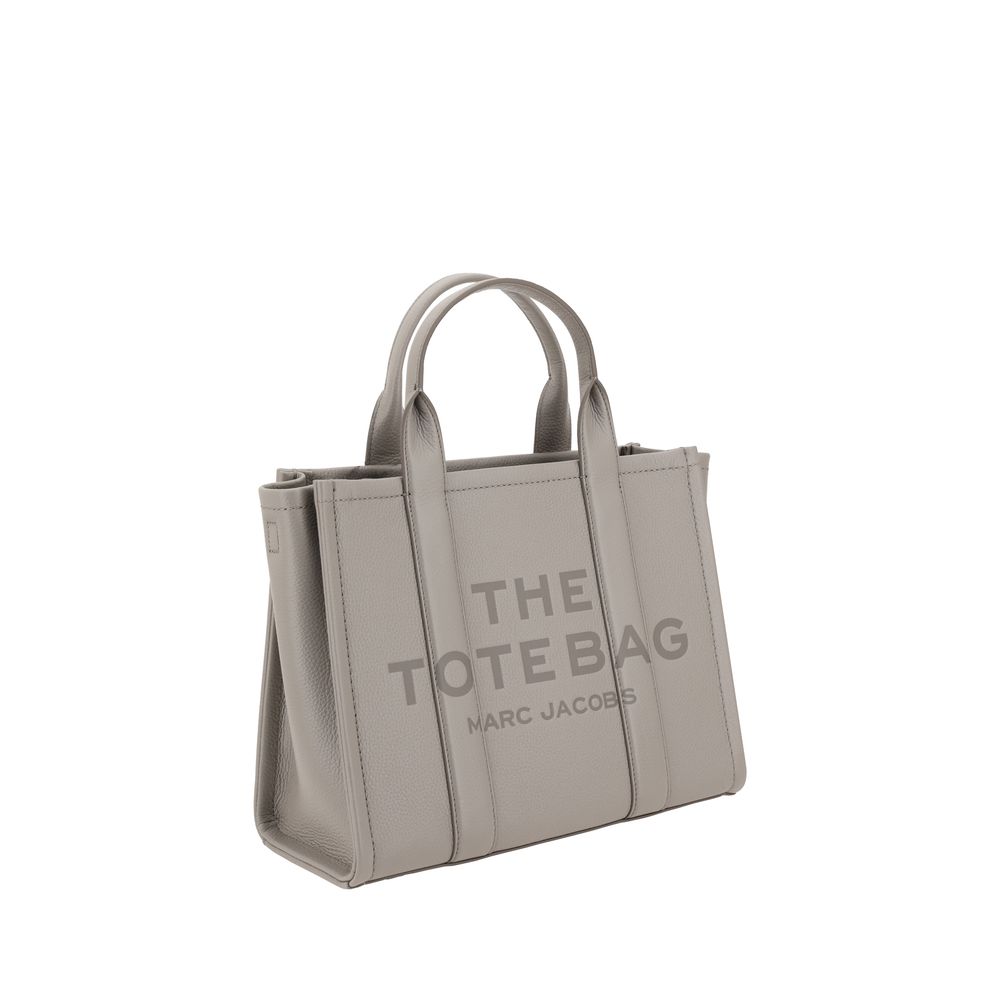 Sac cabas en cuir de veau gris à motif géométrique Marc Jacobs Bos Taurus