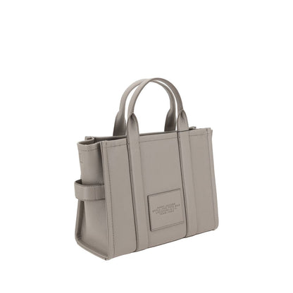 Sac cabas en cuir de veau gris à motif géométrique Marc Jacobs Bos Taurus