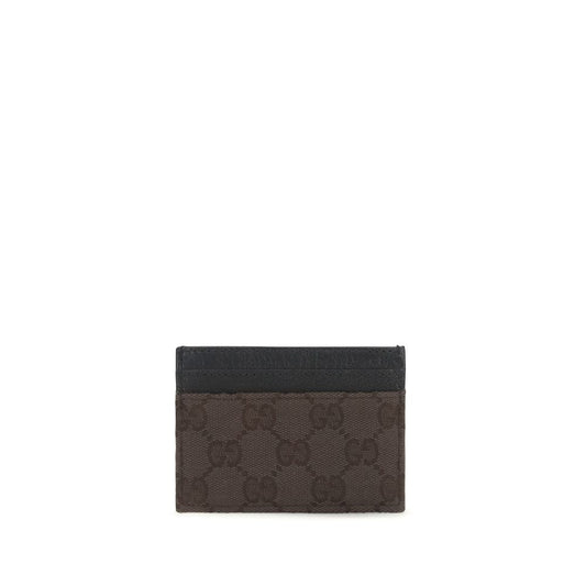 Billetera Gucci de poliéster marrón