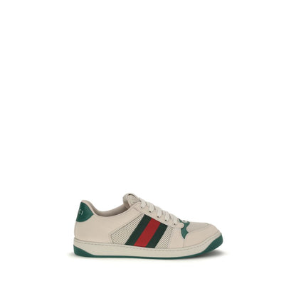 Zapatillas deportivas Gucci de poliéster beige