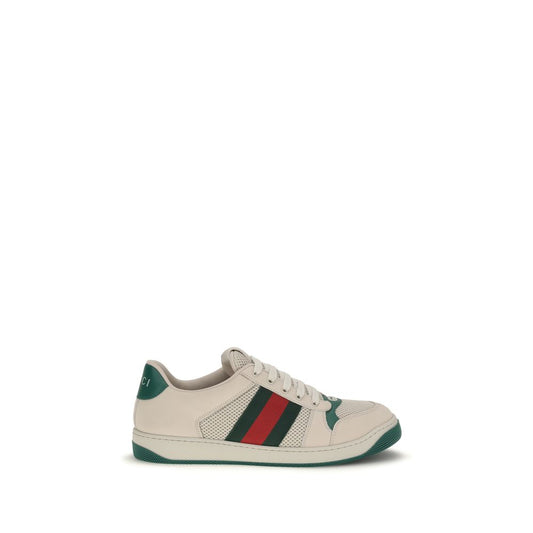 Zapatillas deportivas Gucci de poliéster beige