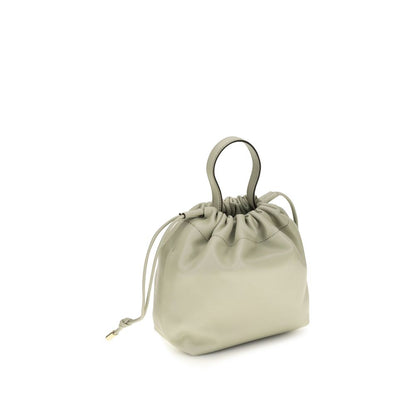 Sac à bandoulière Chloé en cuir d'agneau gris